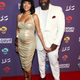 Chandra Russell (left) and Bashir Salahuddin on July 30, 2019 in Los Angeles, Calif.